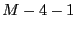 $ M-4-1$